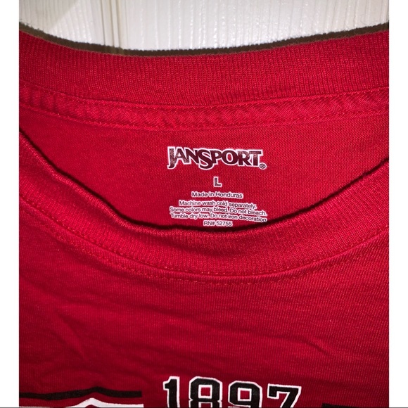 Jansport Bradley University Red Tee - Picture 2 of 2